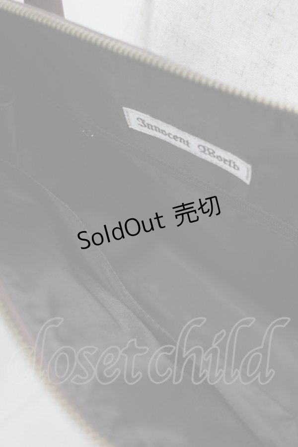 画像3: Innocent World / シェリーバッグ  ブラウン I-26-04-12-111-IW-BG-SA-ZI (3)