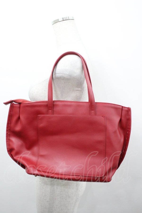 画像2: m petit by misako / AMリボン2wayバッグ  赤 I-26-04-12-112-LO-BG-SA-ZI (2)