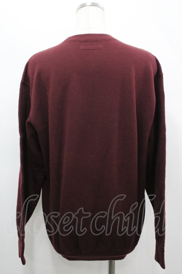 画像3: KANEKO ISAO / フラワー花瓶プリントトレーナー  パープル I-26-04-12-017-EL-TO-SA-ZI (3)