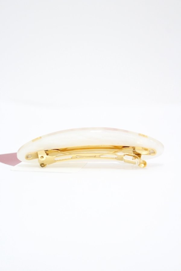 画像2: PINK HOUSE / ロゴバレッタ  パール I-26-04-12-118-LO-AC-TE-ZI (2)