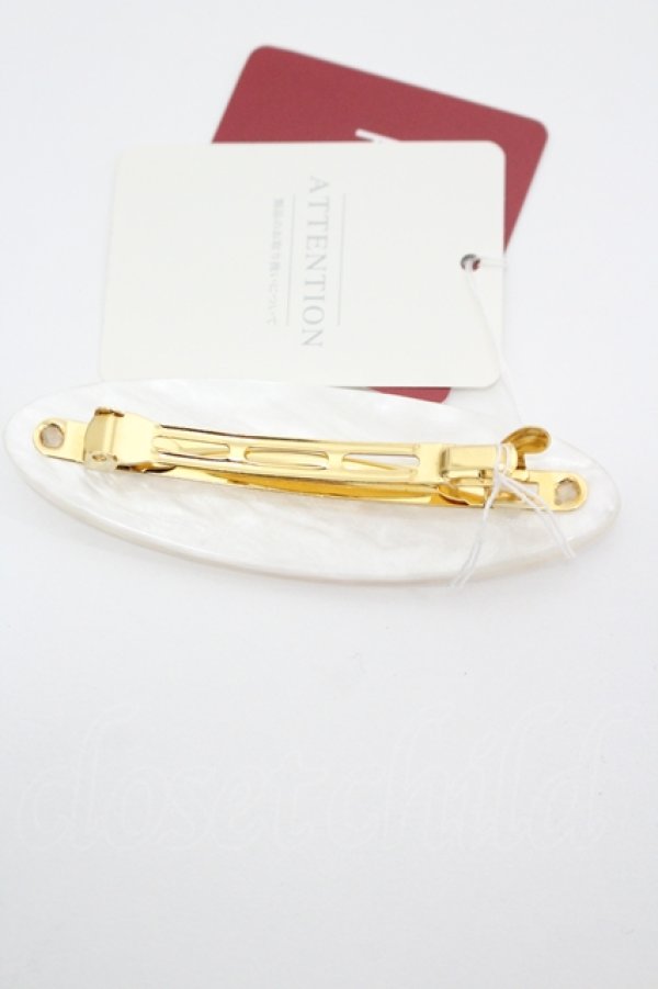 画像3: PINK HOUSE / ロゴバレッタ  パール I-26-04-12-118-LO-AC-TE-ZI (3)