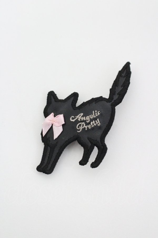 画像1: Angelic Pretty / Little Catクリップ  黒 I-26-04-12-121-AP-AC-TE-ZI (1)