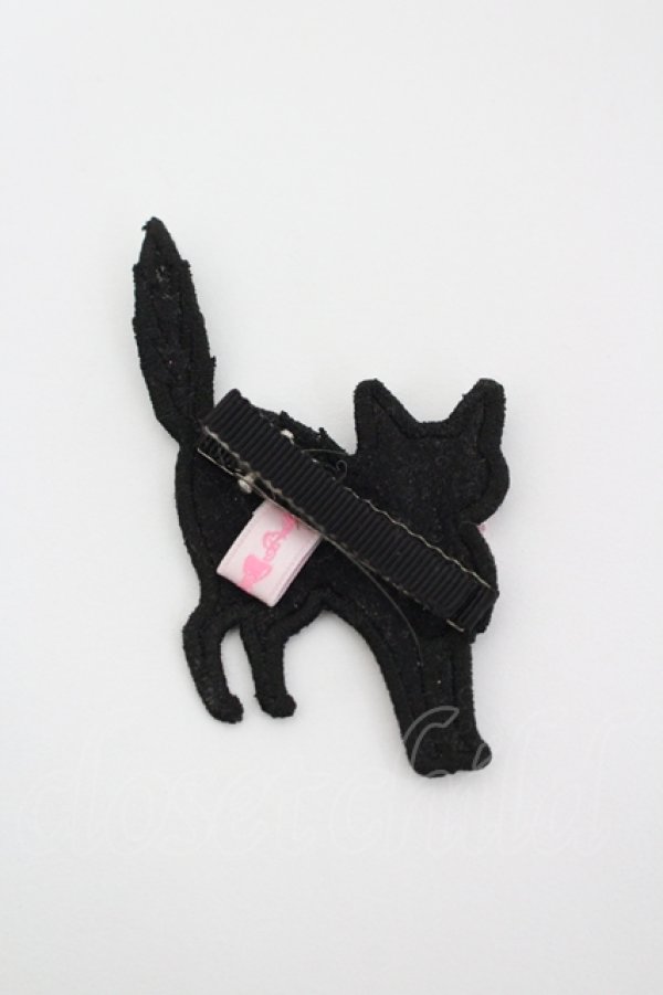 画像2: Angelic Pretty / Little Catクリップ  黒 I-26-04-12-121-AP-AC-TE-ZI (2)