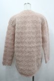 画像3: NOUGAT / リボンフラワーニットカーディガン  ピンク I-26-04-12-022-LO-TO-SA-ZI (3)