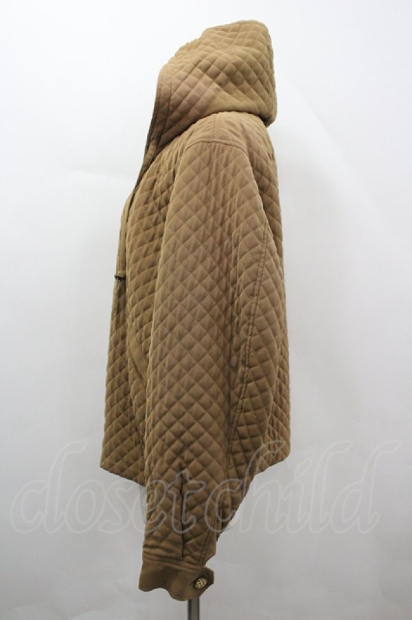 画像2: INGEBORG / 内側ドットキルティングフードブルゾン  ブラウン I-26-04-12-028-LO-JA-SA-ZI (2)