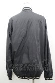 画像3: Karl Helmut / GOLFタグロゴサテンブルゾン L 黒Ｘ白 I-26-04-12-029-EL-JA-SA-ZI (3)
