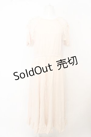 画像: 【SALE】merry jenny / ダブルレースカラーカットワンピース O-23-09-22-019-LO-OP-IG-ZT174