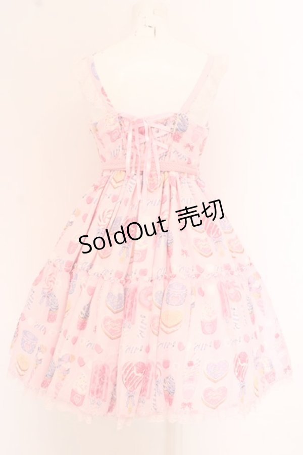 画像4: Angelic Pretty / Sugar Candy Shopジャンパースカート O-23-09-27-001-AP-OP-OA-OS (4)
