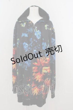 画像: 【SALE】NieR CLOTHING / 向日葵パーカー O-23-09-30-097-PU-TO-YM-ZT077