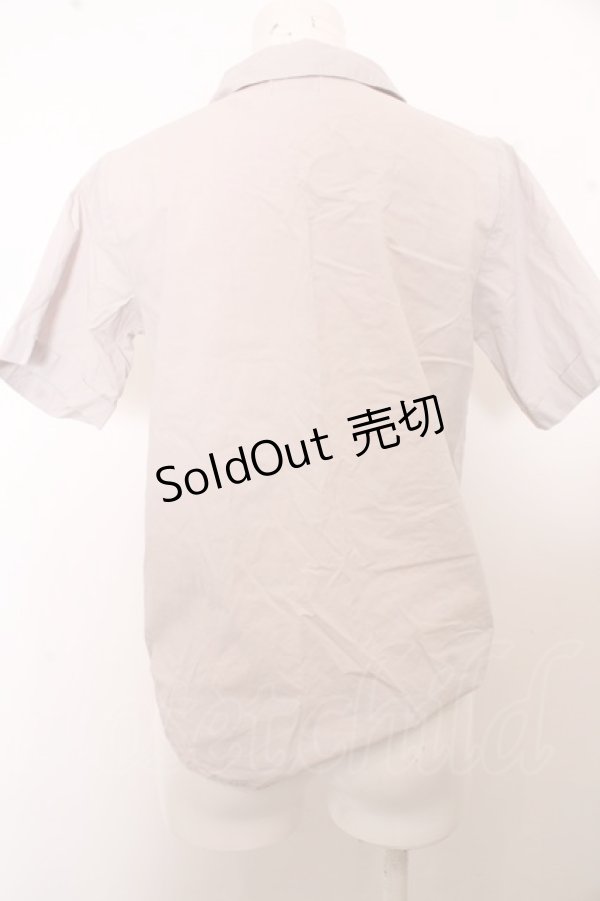 画像2: 【SALE】merry jenny / ハートメロウポケットシャツ O-23-09-30-1148-LO-BL-YM-ZT166 (2)