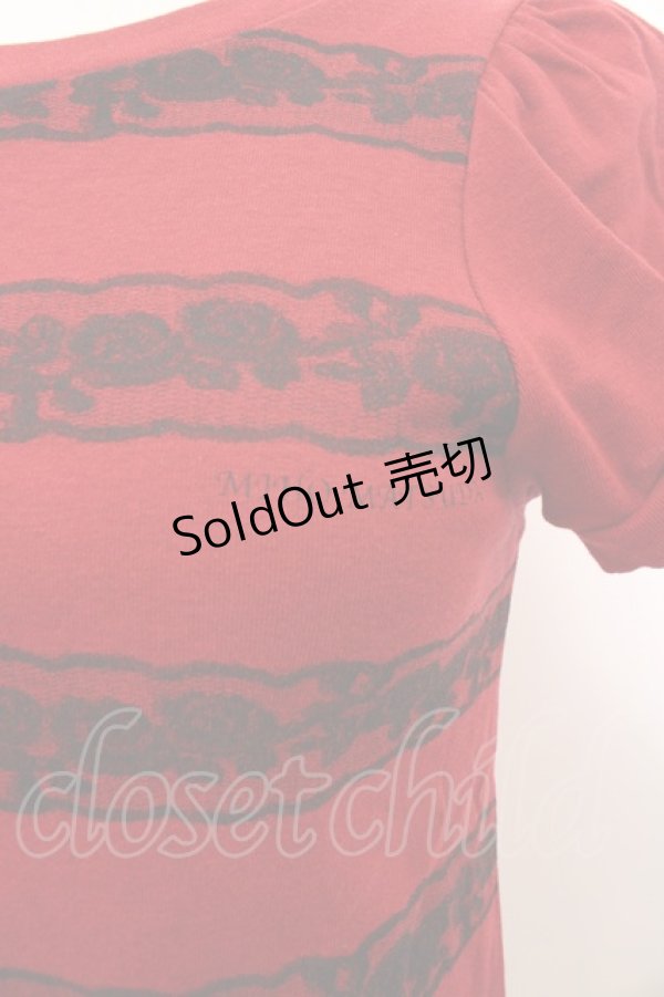 画像2: MIHO MATSUDA / レースptパフスリカットソー O-23-10-11-049-GO-TS-OA-ZT376 (2)