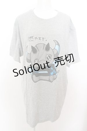 画像: 【SALE】NieR CLOTHING / ぐれまるCOTTON CUTSEW【燃やすぞ。】 O-23-10-11-028-PU-TO-OA-ZT188