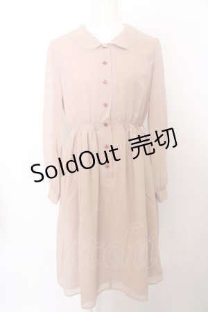 画像: 【SALE】MILK / マドモワゼルCOCOワンピース  ベージュ O-23-10-14-028-ML-OP-IG-ZT314