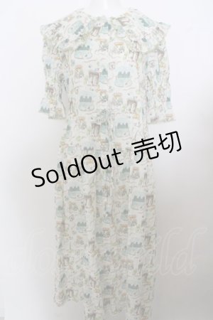 画像: 【SALE】Jane Marple / Bonjour nursery dress M アイボリー O-23-10-15-037-JM-OP-IG-ZT348