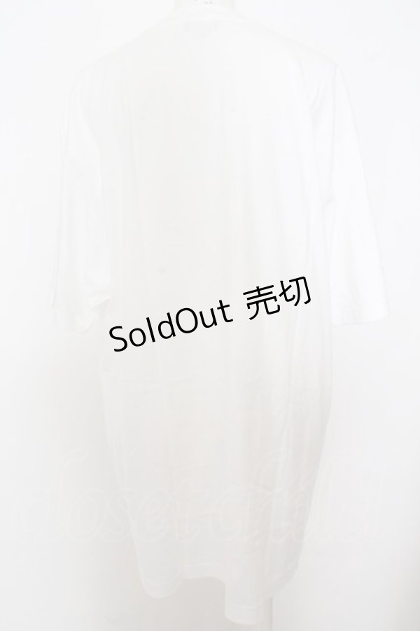 画像2: 【SALE】NieR CLOTHING / わざとだよ？カットソー【シエル】 XL ホワイト O-23-10-20-079-PU-TO-OW-ZT337 (2)