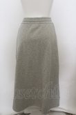 画像3: NieR Clothing / 防寒裏起毛スカート  グレー O-23-10-28-115-PU-SK-IG-ZT407 (3)