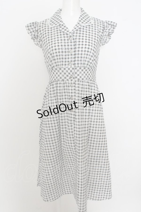 画像1: MILK / リリカ dress  シロｘクロ O-23-10-30-072-ML-OP-YM-ZT178 (1)