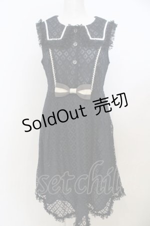 画像: 【SALE】Emily Temple cute / マリーナレースワンピース  ネイビー O-23-11-17-020-ET-OP-IG-ZT109