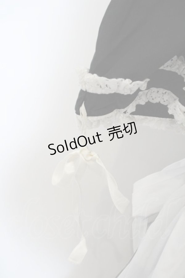 画像5: metamorphose / アリスワンピースセット - クロ×シロ O-23-11-27-056-ME-OP-OW-OS (5)