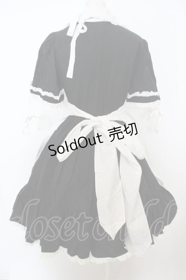 画像6: metamorphose / アリスワンピースセット - クロ×シロ O-23-11-27-056-ME-OP-OW-OS (6)