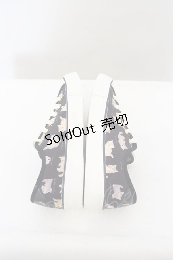 画像5: Franche Lippee / ねこ図鑑スニーカー S ネイビー O-23-11-30-1068-LO-SH-OW-ZT346 (5)