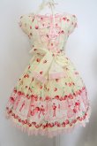 画像4: Angelic Pretty / Cherry Berry Bunnyワンピース  イエロー O-23-11-30-101-AP-OP-OW-OS (4)