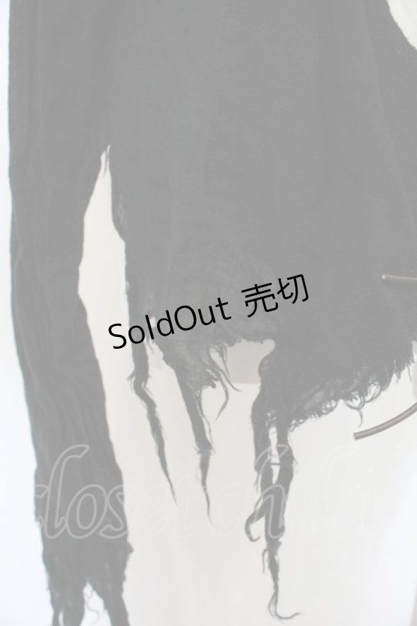 画像8: alice auaa / 縫合ブラウス 2 ブラック O-23-12-25-019-AA-BL-OW-OS (8)