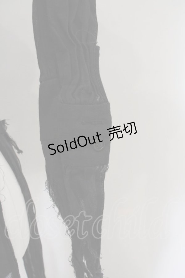 画像4: alice auaa / 縫合ワンピース  ブラック O-23-12-25-023-AA-OP-OW-OS (4)