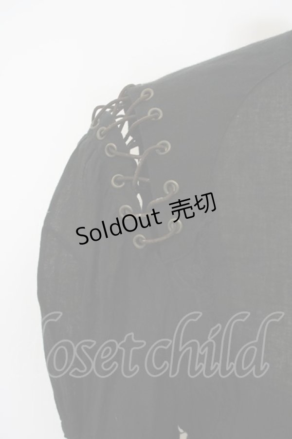 画像3: alice auaa / 縫合ワンピース 1 ブラック O-23-12-25-024-AA-OP-OW-ZS (3)