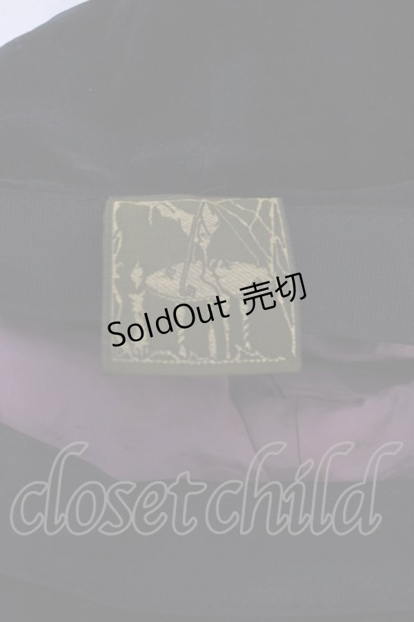 画像4: alice auaa / 剥離山高帽  ブラック O-23-12-25-038-AA-AC-OW-ZS (4)