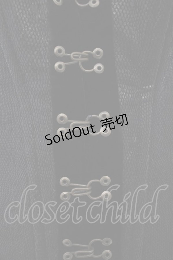 画像3: alice auaa / パイソン切替コルセット 3 ブラック O-23-12-25-008-AA-TO-OW-ZS (3)