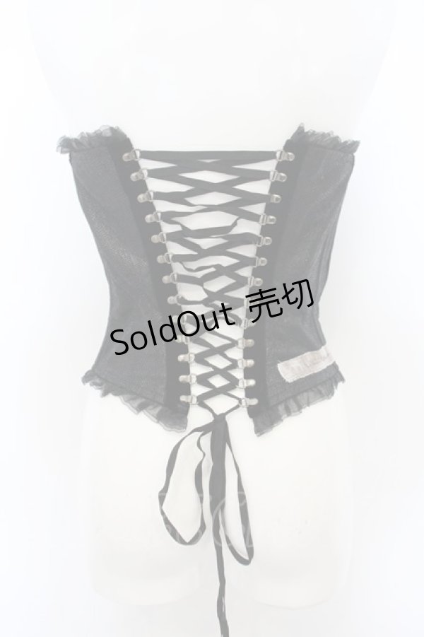 画像6: alice auaa / パイソン切替コルセット 3 ブラック O-23-12-25-008-AA-TO-OW-ZS (6)