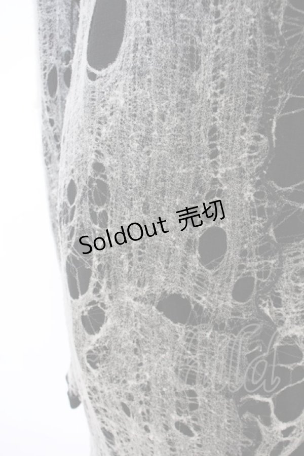 画像3: alice auaa / Netワンピース 3 ブラック×ホワイト O-23-12-25-012-AA-TS-YM-ZS (3)