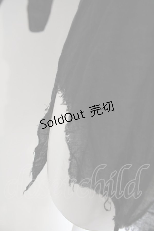 画像5: alice auaa / 縫合ブラウス 2 ブラック O-23-12-25-018-AA-BL-OW-ZS (5)