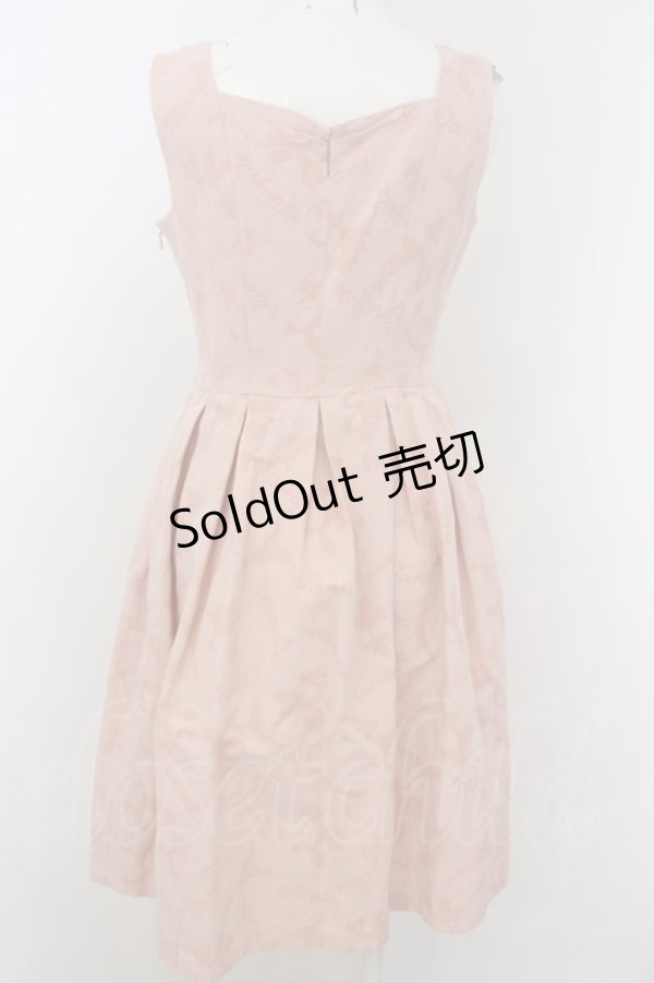 画像3: 【SALE】Jane Marple / プードルジャガードジャンパースカート  ピンク?シロ O-23-12-28-035-JM-OP-IG-ZT378 (3)