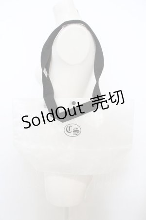 画像: 【SALE】Candy Stripper / CS LOGO 2WAY PP バッグ  クリア O-23-12-30-043-PU-BG-YM-ZT387