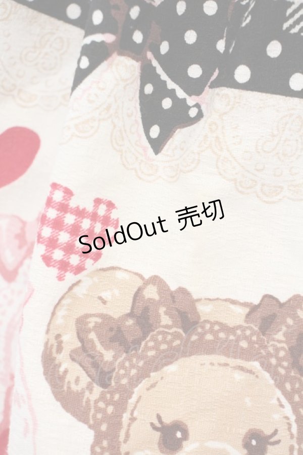 画像3: BABY,THE STARS SHINE BRIGHT / くみゃちゃんのSweet Heart CheckジャンパースカートII  クロ O-24-01-14-014-BA-OP-OW-OS (3)