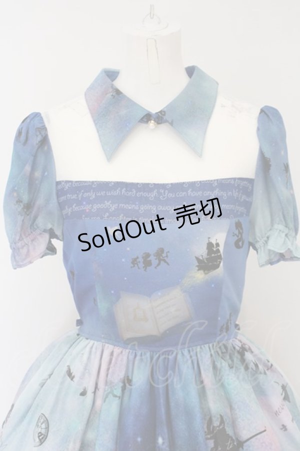 画像2: ALICE and the PIRATES / The Ticking Clock 星屑の歯車とどこにもない国 ワンピース  ブルー O-24-01-21-040-PA-OP-IG-OS (2)