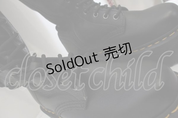 画像3: Dr.Martens （Getta Grip） / AZREYA26ホール厚底ロングブーツ EU37 ブラック O-24-01-23-097-PU-SH-IG-OS (3)