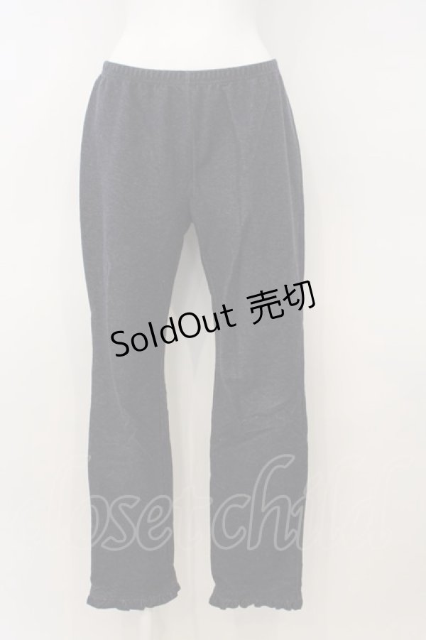 画像1: 【SALE】PINK HOUSE / 裾フリルデニムレギンス  インディゴ O-24-01-27-046-LO-PA-IG-ZT245 (1)