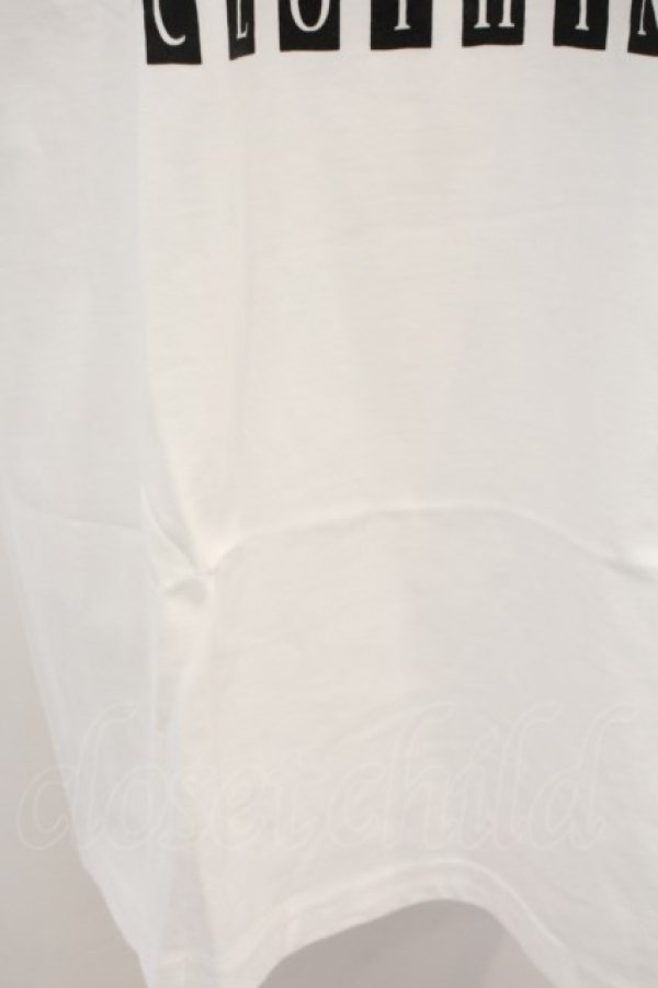 画像2: NieR Clothing / プリントBIGTEE  ホワイト O-24-02-07-009-PU-TO-OW-ZY (2)