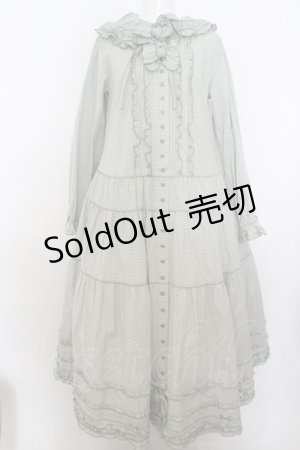 画像: PINK HOUSE / gingham hood dress  ハッカ O-24-02-12-085-LO-OP-IG-OS