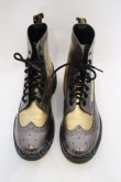 画像3: Dr.Martens （Getta Grip） / HARRIE 8ホールブーツ UK6（約25cm） ゴールド O-24-02-29-2034-PU-SH-YM-ZT-K002 (3)