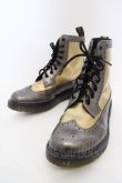 画像1: Dr.Martens （Getta Grip） / HARRIE 8ホールブーツ UK6（約25cm） ゴールド O-24-02-29-2034-PU-SH-YM-OS (1)