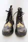 画像2: Dr.Martens （Getta Grip） / HARRIE 8ホールブーツ UK6（約25cm） ゴールド O-24-02-29-2034-PU-SH-YM-ZT-K002 (2)