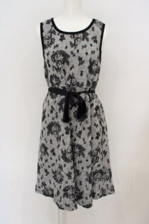 画像: Franche Lippee / もけもけうさぎノースリーワンピース M クロ O-24-03-11-051-LO-OP-OW-ZY