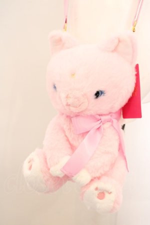 画像: Angelic Pretty / Milk Catぬいぐるみポーチ  ピンク O-24-03-13-1037-AP-BG-OW-OS