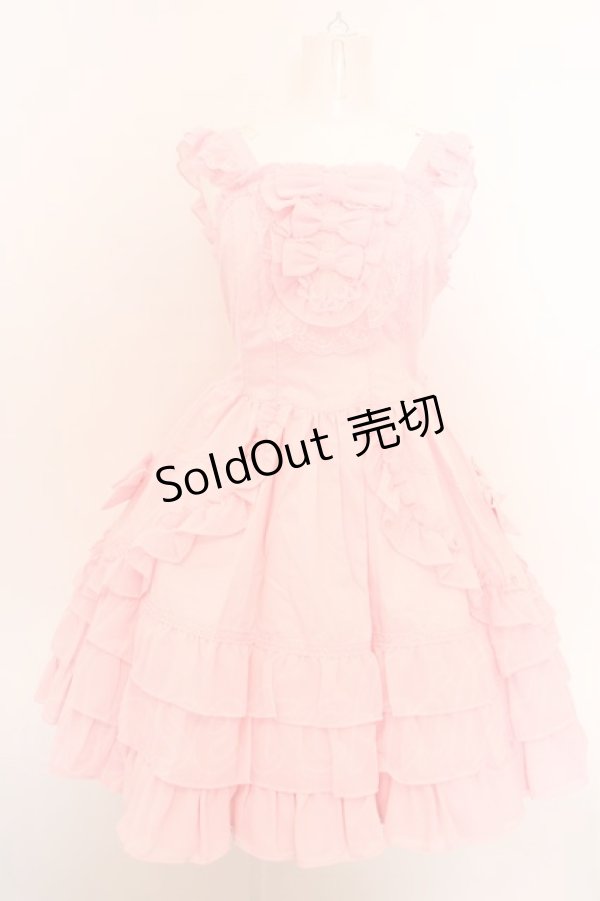 画像1: Angelic Pretty / ドレッシーエターナルジャンパースカート  ピンク O-24-03-13-2006-AP-OP-OW-OS (1)