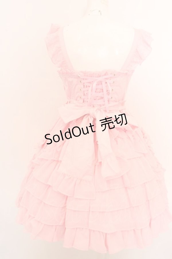 画像4: Angelic Pretty / ドレッシーエターナルジャンパースカート  ピンク O-24-03-13-2006-AP-OP-OW-OS (4)