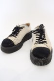 画像1: GEORGE COX / GLAY× JIROモデル LIMITED EDITION　ラバーソールシューズ UK5（約25cm） アイボリーｘブラック O-24-03-15-094-PU-SH-YM-ZT-K002 (1)